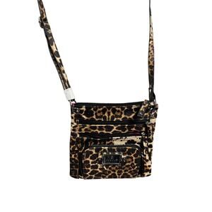 Nicole Cheetah Print Crossbody Purse NWT paprika